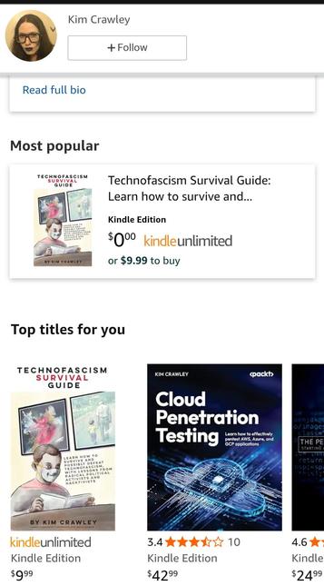 My Amazon author page