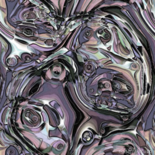 “Cell Reflect” is an abstract composition of interlocking cell-like shapes in lavender blue