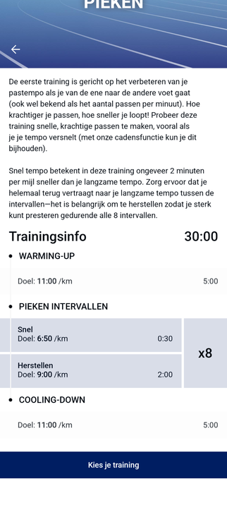 Ik deed er 30 minuten over dus zat wel in de buurt