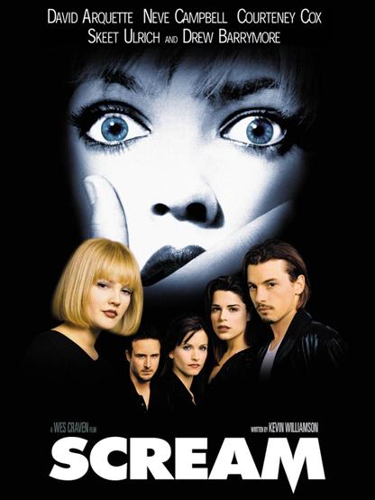 Movie poster for SCREAM