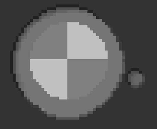 drawing the edge highlight on the inner cookie cutout of the floppy disk.