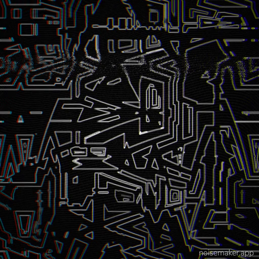 "Death Star Plans" is an abstract composition of intersecting shapes and dynamic lines in olive green
